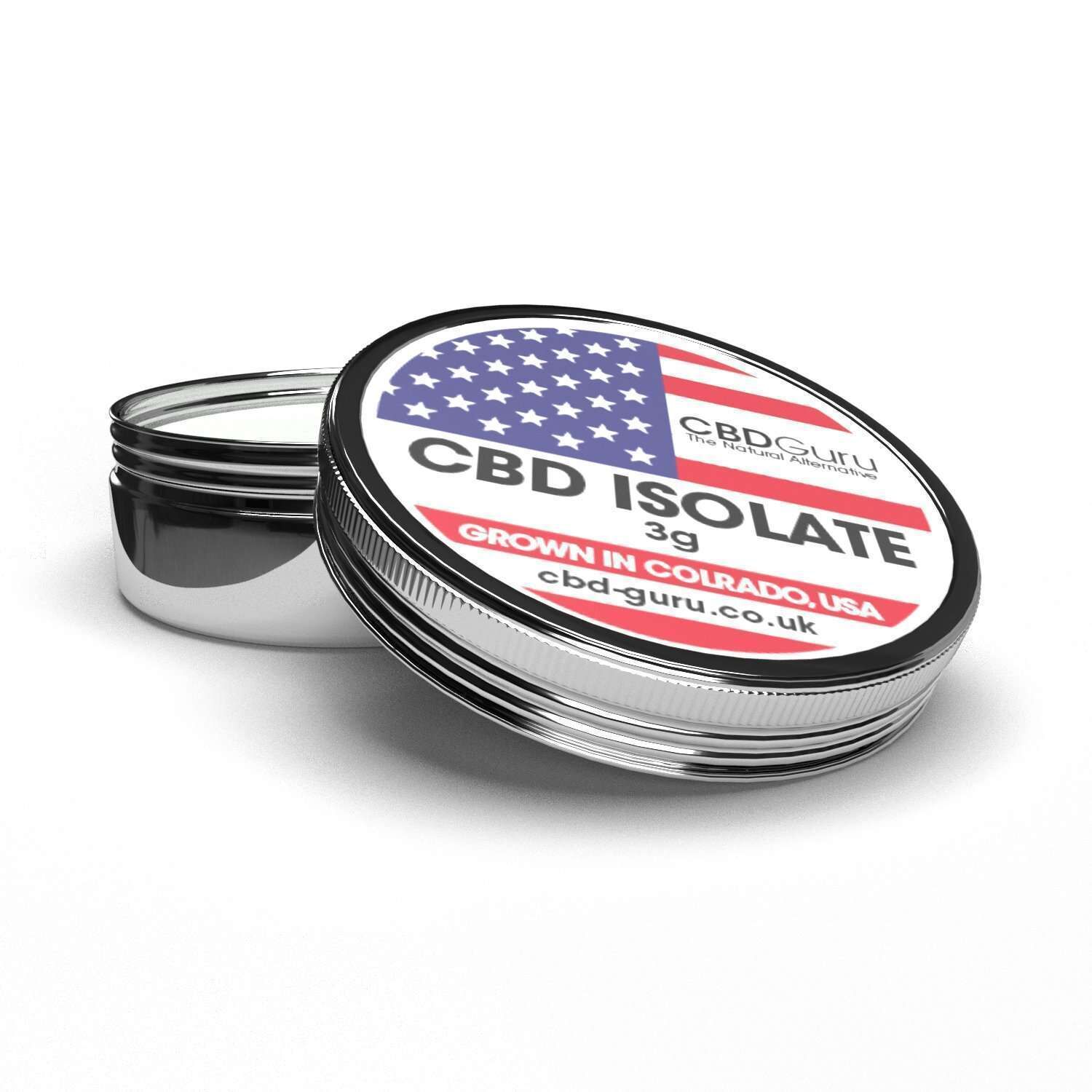 CBD Guru CBD Isolate 1g - Buy [99.9% Pure] CBD Isolate
